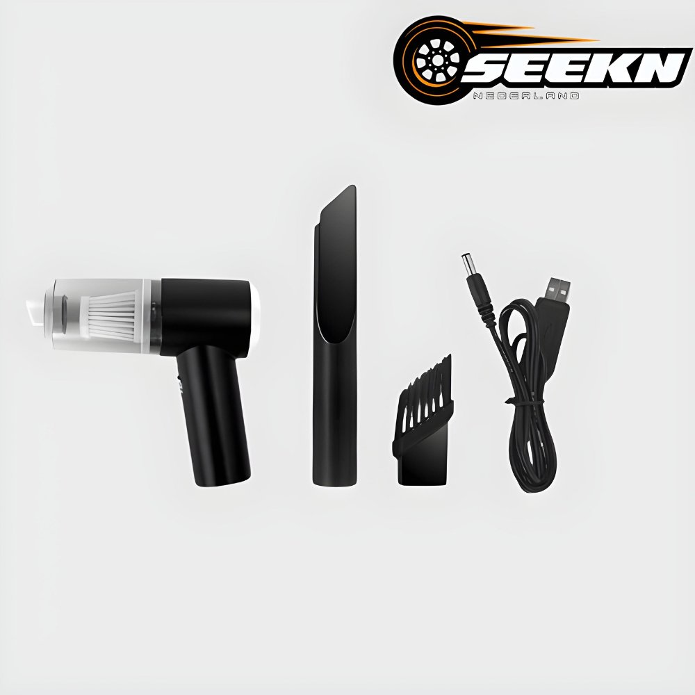 QuickClean Autostofzuiger - Seekn Nederland - Apple CarPlay - Autogadgets