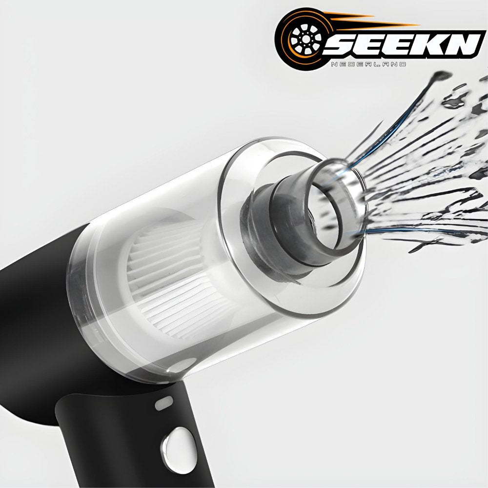 QuickClean Autostofzuiger - Seekn Nederland - Apple CarPlay - Autogadgets