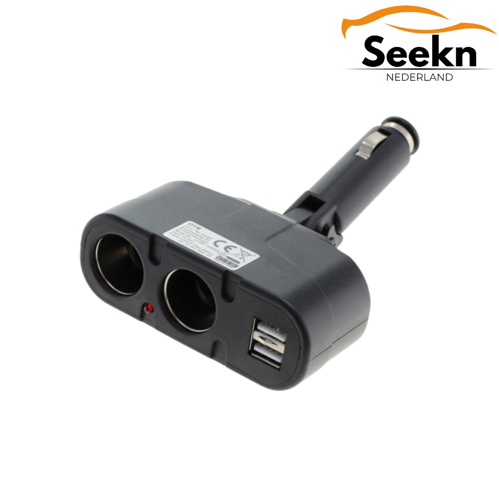Sigarettenaansteker Splitter - Seekn Nederland - Apple CarPlay - Autogadgets