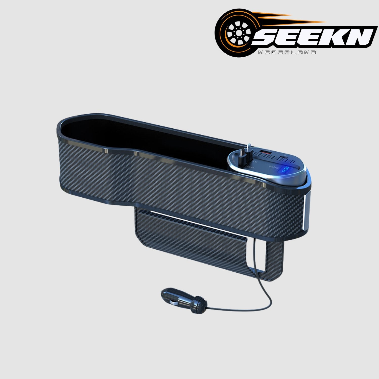 Snellaader - Opslagbak - Seekn Nederland - Apple CarPlay - Autogadgets