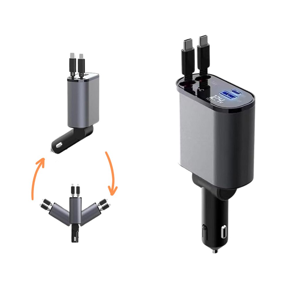 Snelle - Ritvolt - USB/USBC - Seekn Nederland - Apple CarPlay - Autogadgets